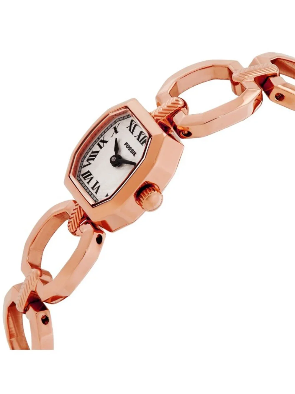 NWT Fossil Harlow Quartz Black Dial Ladies Watch